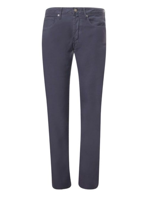 Logo-patch chinos - Blue