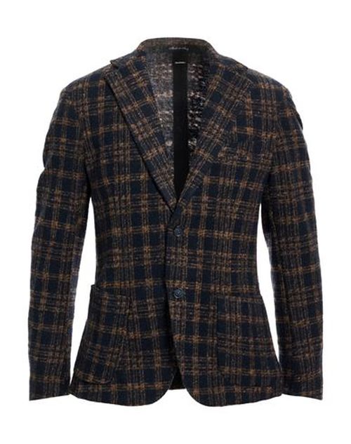 Man Blazer Midnight blue Size 38 Acrylic, Wool, Polyester, Silk
