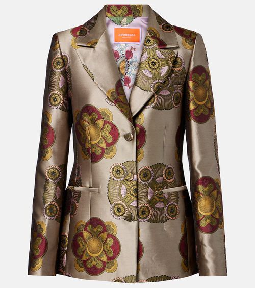 24/7 printed blazer