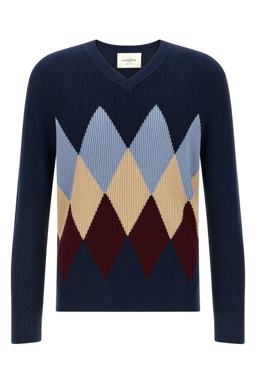 Argyle Pattern Sweater
