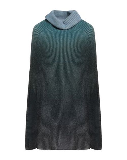Woman Turtleneck Deep teal Size ONESIZE Wool, Cashmere
