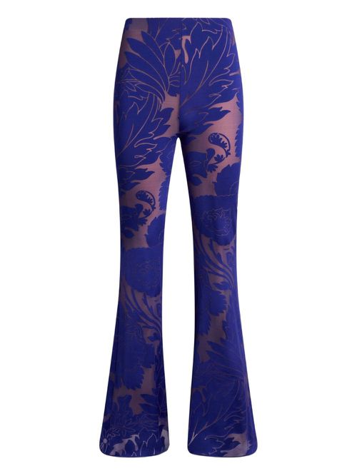 ETRO flared trousers - Blue