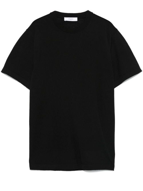 Virgin wool T-shirt - Black