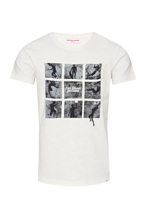 Photographic-Print T-Shirt — White
