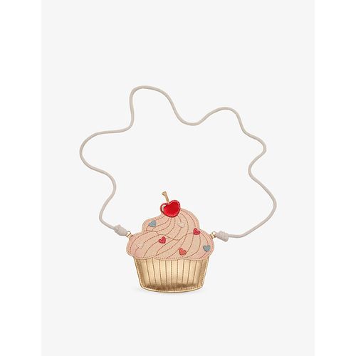 Cutey Cupcake Faux-Leather Cross-Body Bag
