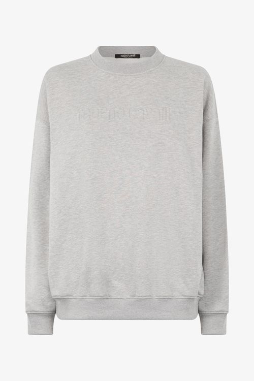 Sweatshirt With Stand-up Collar