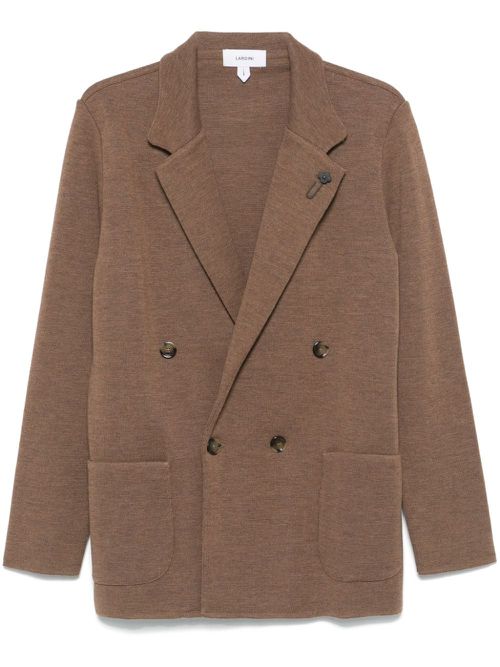 Virgin wool blazer - Brown