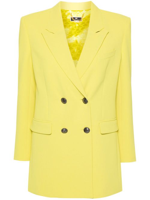 Double-breasted blazer - Yellow