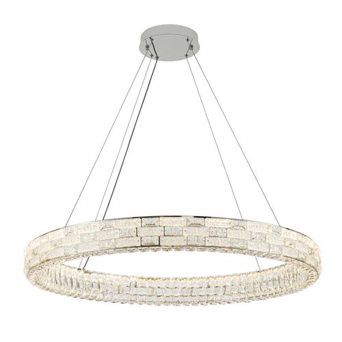 Chrome LED Chandelier from the Elegance Collection