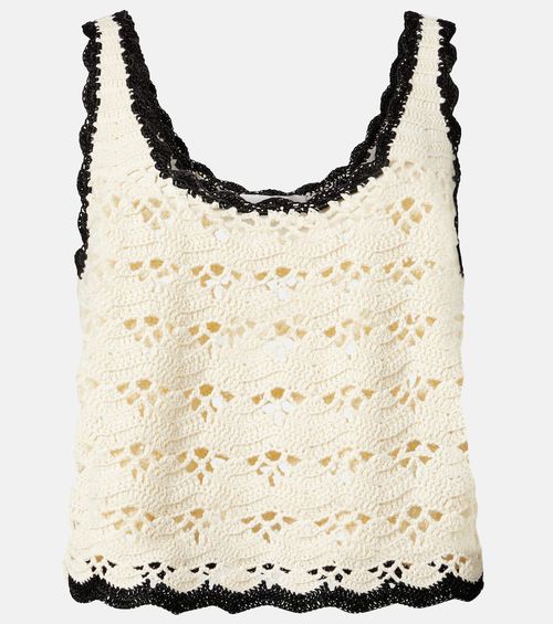 Rhiannon crochet cotton tank top