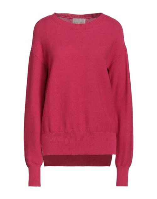 N. o.w. Andrea Rosati Cashmere Woman Sweater Fuchsia Size M Cashmere