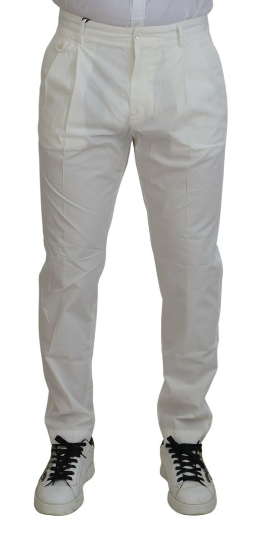 Cotton Chino — White