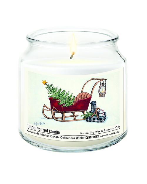 Santa'S Sleigh Candle
