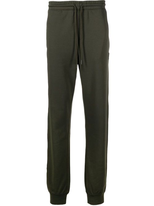 Creed elasticated-waistband trousers - Green
