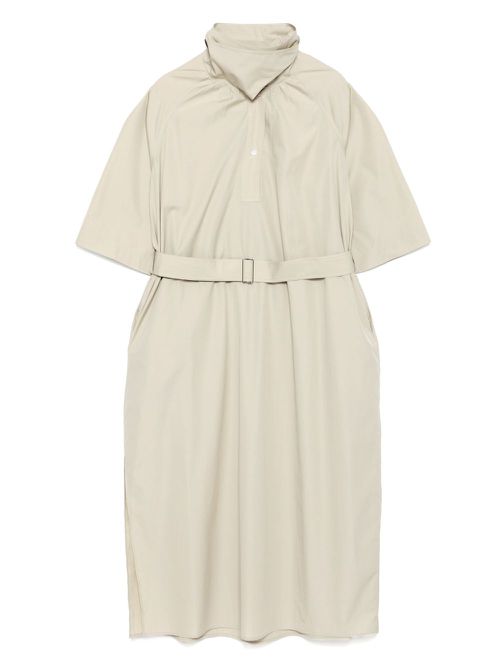 LESS cotton short sleeved dress - Green