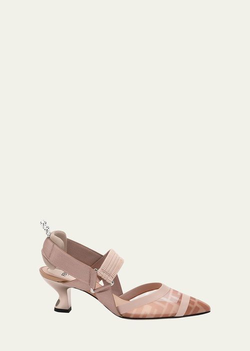 Colibri 55mm FF Mesh Slingback Pumps