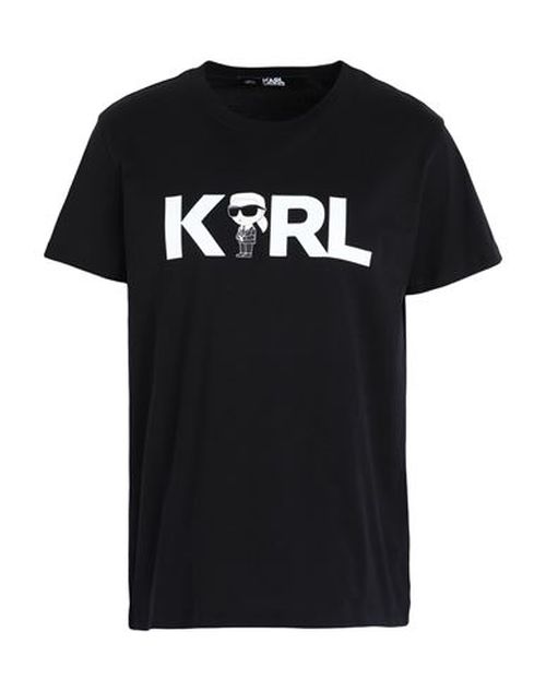 Ikonik 2.0 Karl Logo T-shirt Woman T-shirt Black