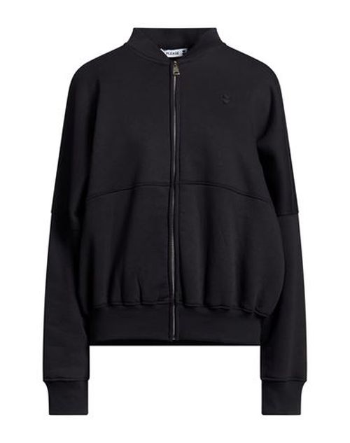 N8 Woman Sweatshirt Midnight blue Size M Cotton, Polyester