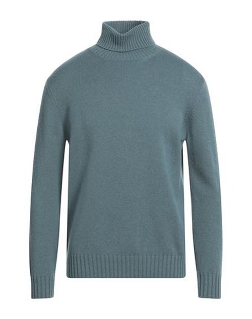 Man Turtleneck Green Size 38 Cashmere