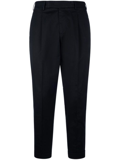 Charm-detail trousers - Black