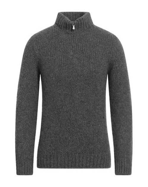 Eleventy Platinum Man Turtleneck Grey Size M Cashmere, Alpaca wool, Silk