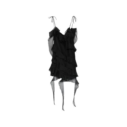 Ruffled Mini Dress