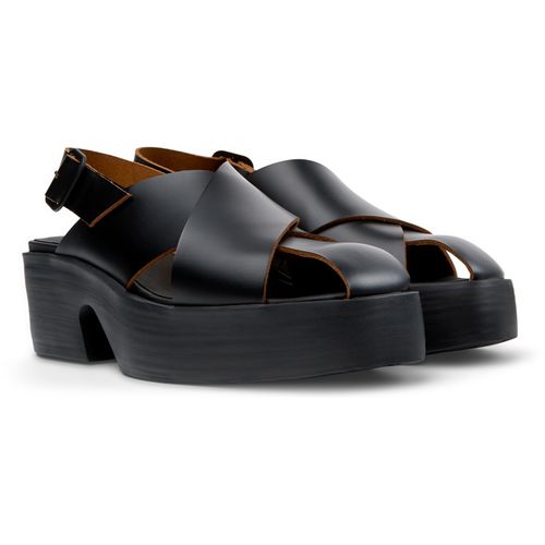 CAMPER Billie - Sandals for Women - White, 41, Smooth leather