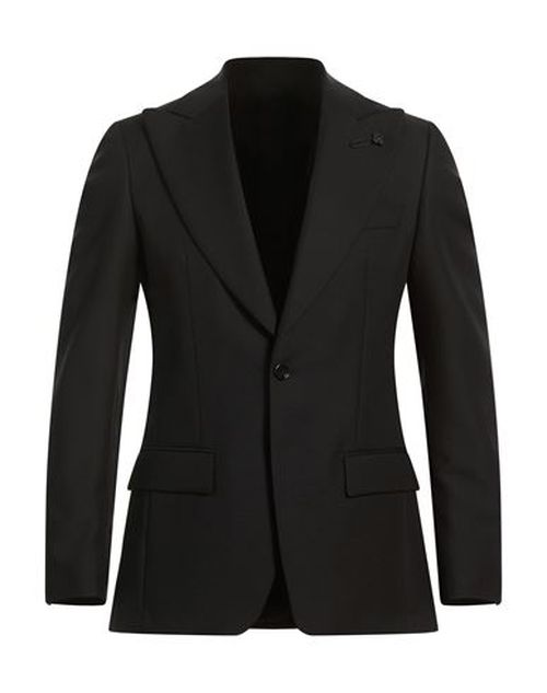 Man Blazer Black Size 36 Virgin Wool, Superkid mohair