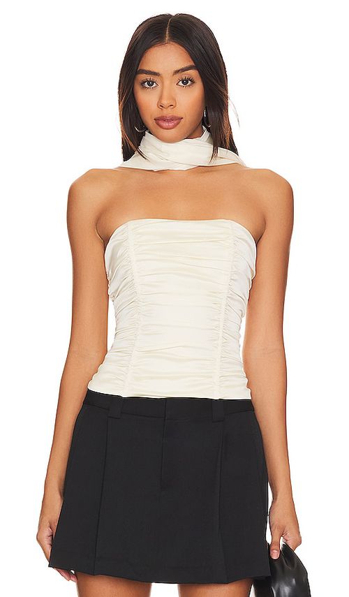 LIONESS Island Bodice in Cream. -  XXL also in L, M, S, XL