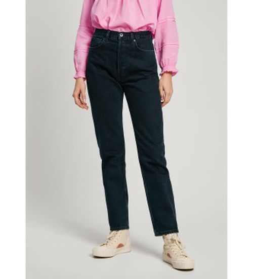 Pepe Jeans for woman. PL204593ED6 Straight jeans Uhw black (27/28), Casual, Cotton, Denim, Sustainable