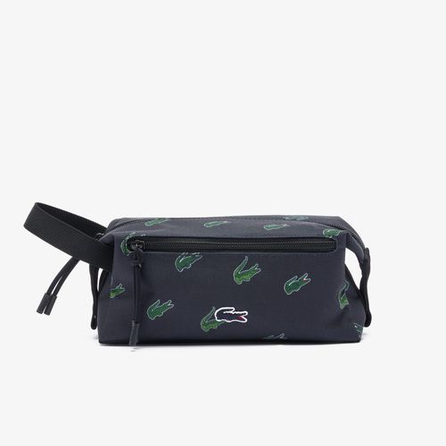 Men's Canvas Printed Toiletry Bag
