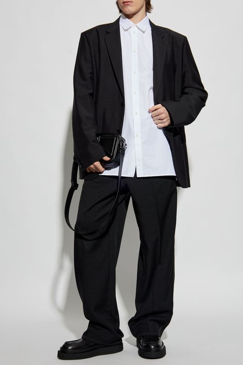 Shirt With Logo, Men's, White
