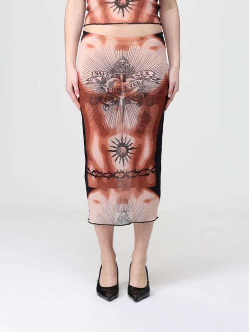 Skirt Woman color Nude