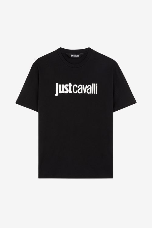 Just Cavalli Logo-print Cotton T-shirt