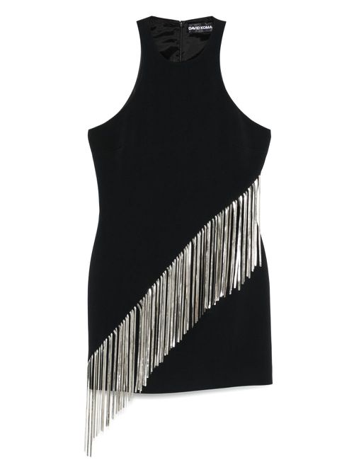 Fringed dress - Black