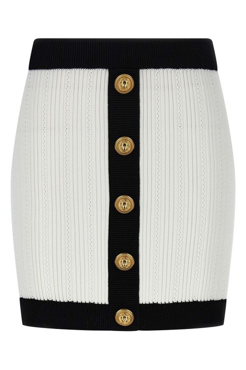 Two-Tone Miniskirt