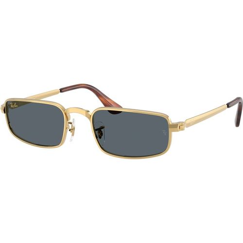 Ray - Ban Unisex Ray - Ban A$AP Rocky RB3927 001/R5 Sunglasses Metal Gold Blue Pillow Norma