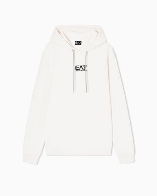 Visibility cotton hooded sweatshirt