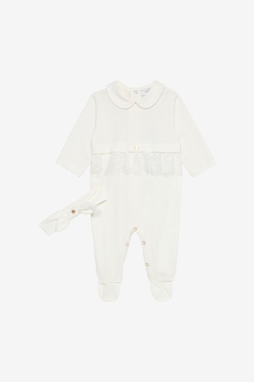 Romper Suit And Headband Set -  New Born (1
