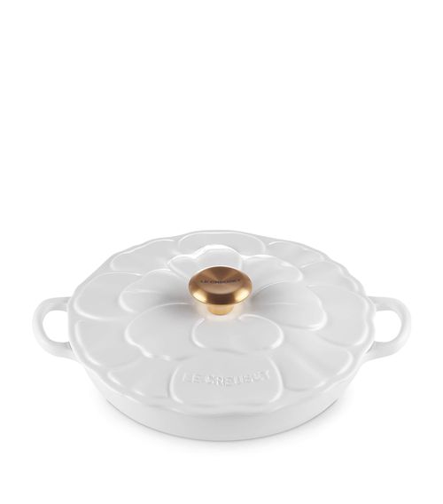 Shallow Petal Casserole Dish