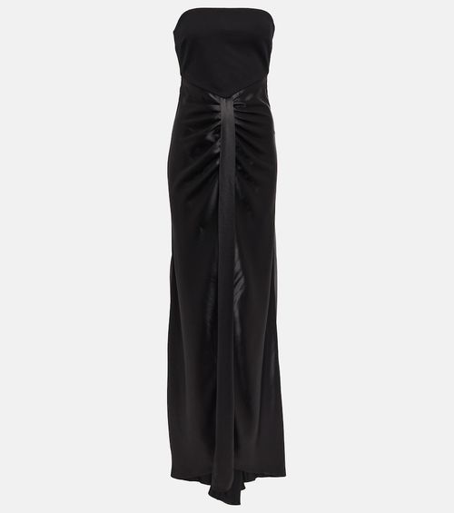 Wayfaring strapless maxi dress