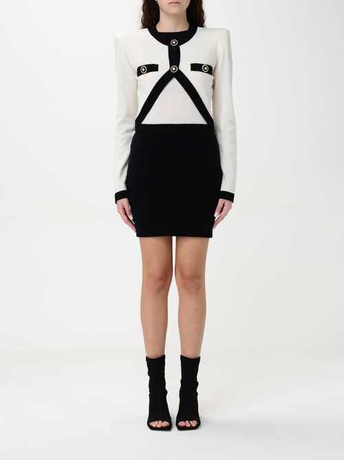 Dress BALMAIN Woman color White