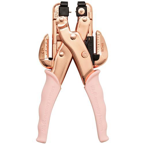 We R Memory Keepers Crop-A-Dile Hole Punch and Eyelet Setter-Rose Gold