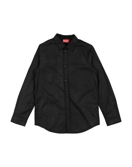 Kid Boy Shirt Black Size 12 Cotton