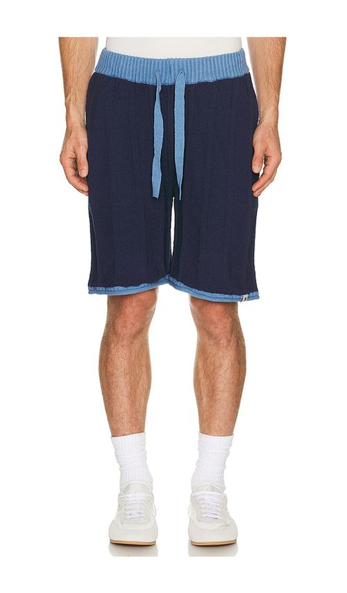 Scotch & Soda Structured Knitted Shorts in Pageant Blue. S also in M, L, XL/1X, XXL/2X