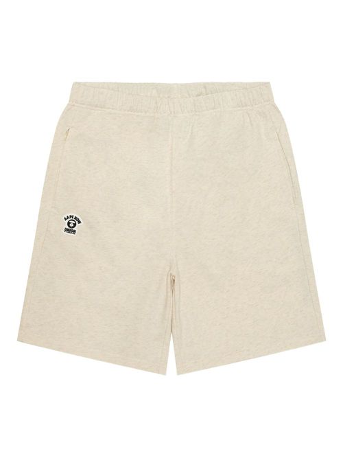 Logo-patch track shorts - Neutrals