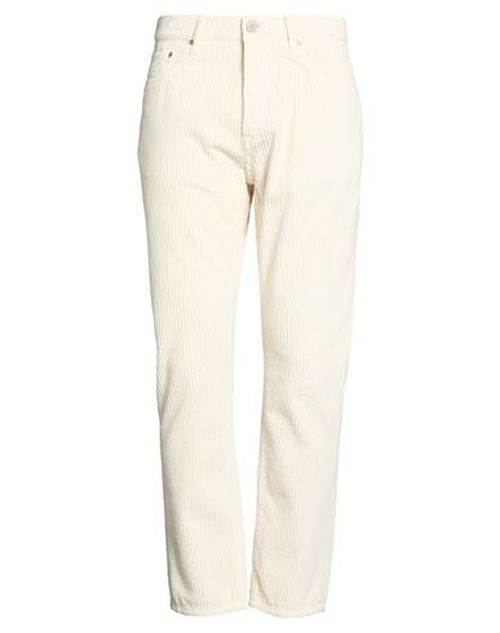 Man Pants Ivory Size 34 Cotton