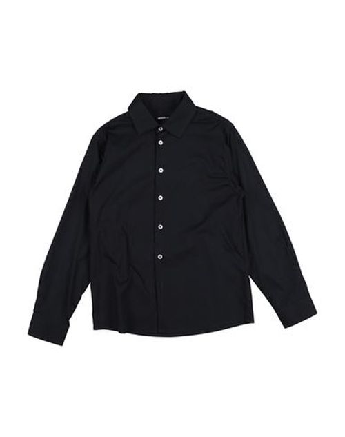 Kid Boy Shirt Midnight blue Size 12 Cotton, Elastane