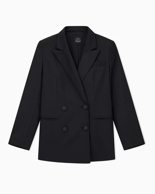 ASV fabric double-breasted jacket