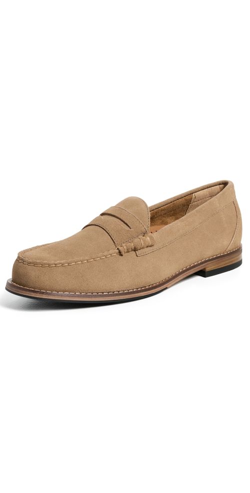G. H. Bass Berkeley Suede Loafers Hazelnut